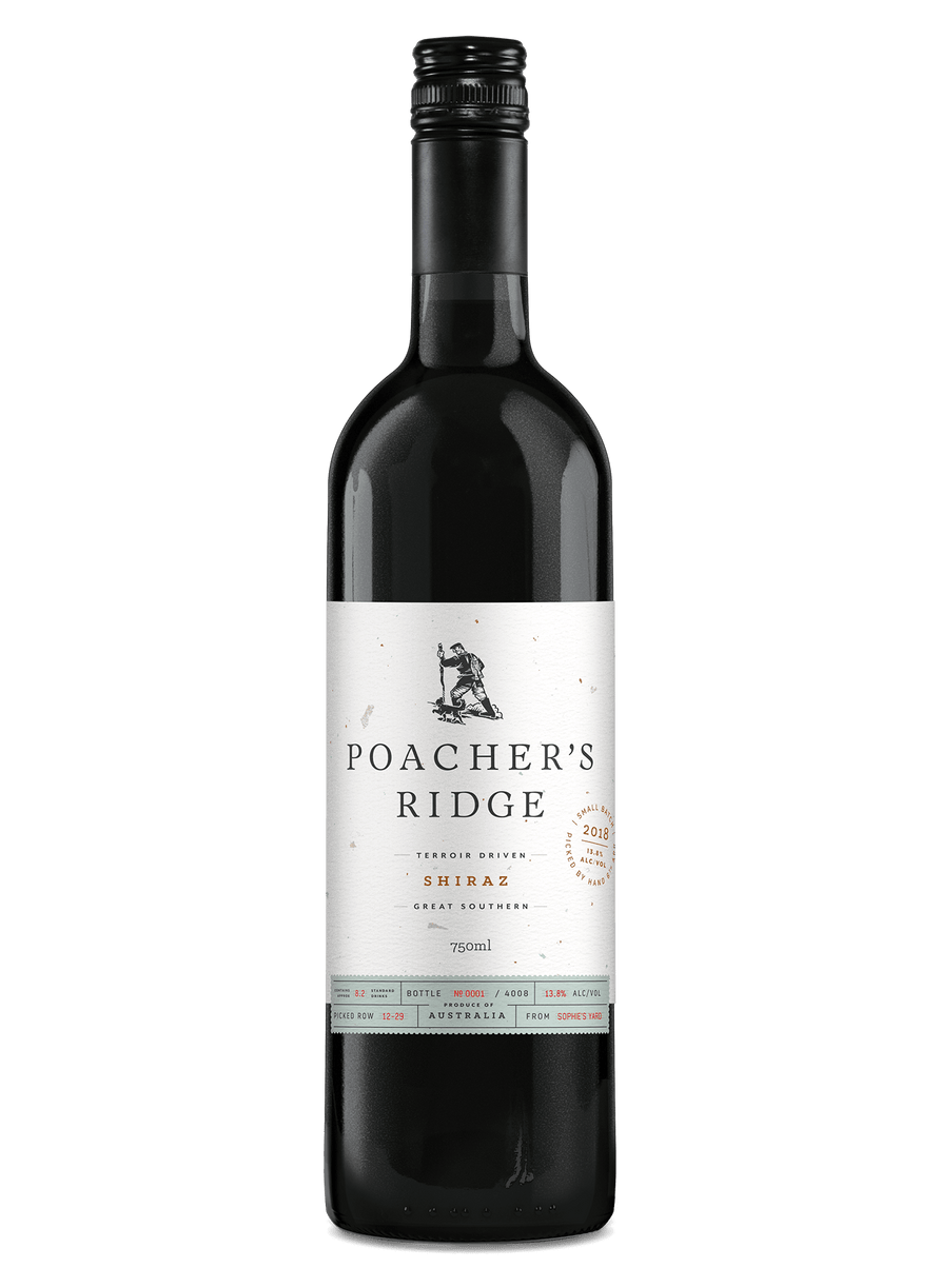 Shiraz 2018 - Poacher's Ridge Bottle