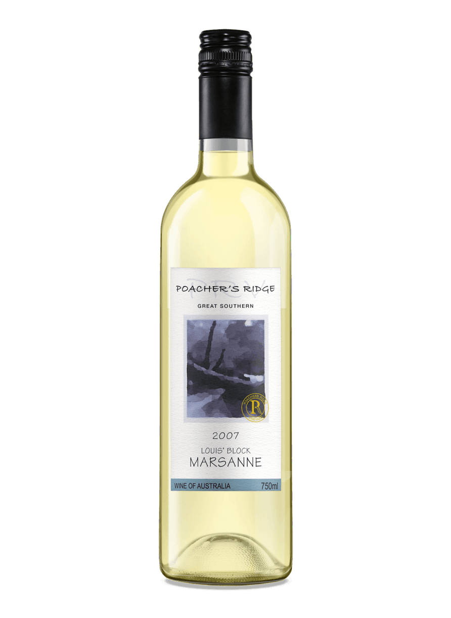 Marsanne 2007 — Cellared & Aged - Poacher's Ridge